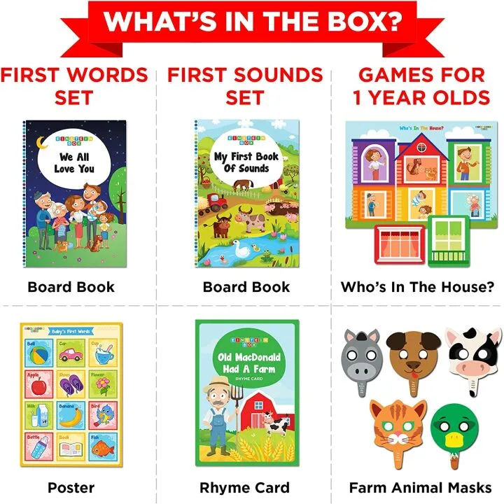 Einstein Box For 1 Year Olds