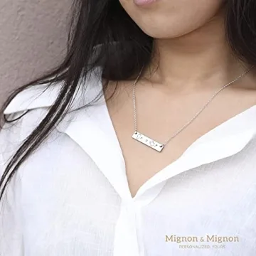 Personalized Long Distance Relationship State Necklace Gift