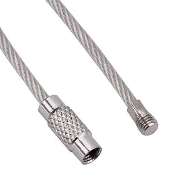 Wisdompro 20 Pack Wire Key Rings for Easy Organization