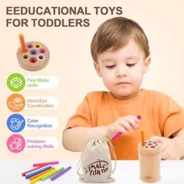 Montessori Learning Toys for Toddlers Aged 1-3 Years