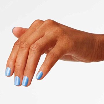 Vegan OPI Nail Lacquer Baby Blue | Fast-Drying & Chip Resistant
