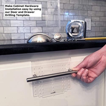 ALPINE HARDWARE Cabinet Installation Template for Easy DIY