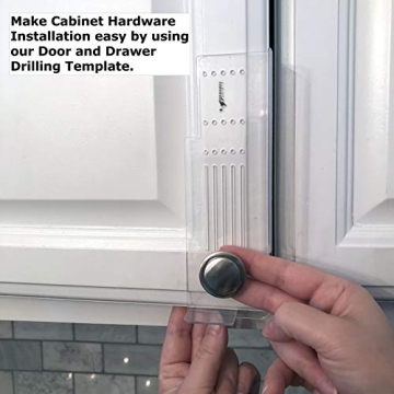 ALPINE HARDWARE Cabinet Installation Template for Easy DIY