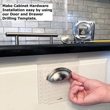 ALPINE HARDWARE Cabinet Installation Template for Easy DIY