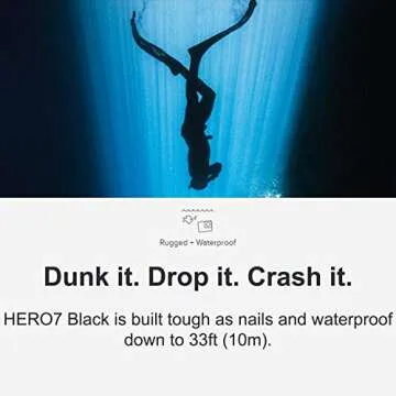 GoPro HERO7 Black: 4K Waterproof Action Camera
