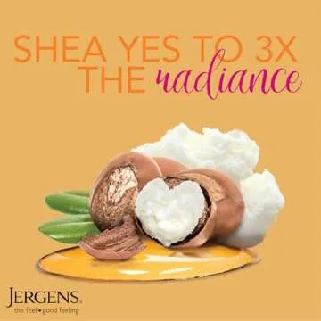 Jergens Shea Butter Lotion for Radiant, Hydrated Skin