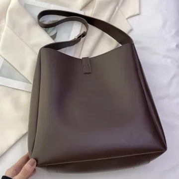 Lovehomily Women Adjustable PU Leather Shoulder Bag