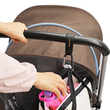Universal Baby Stroller Hooks for Bags - 2Pack Convenience