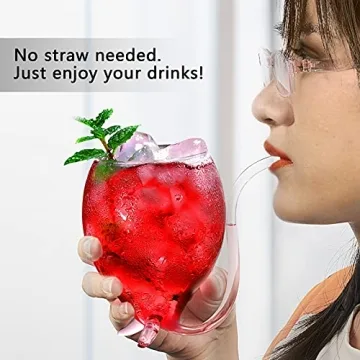 Vampire Wine Glass Set - Unique 12oz Glasses for Fun