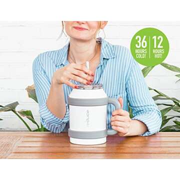 REDUCE Cold1 50 oz Insulated Stainless Steel Water Bottle