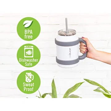 REDUCE Cold1 50 oz Insulated Stainless Steel Water Bottle