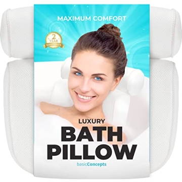 Ultimate Bathtub Pillow for Neck Support & Comfort
