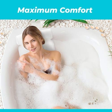 Ultimate Bathtub Pillow for Neck Support & Comfort