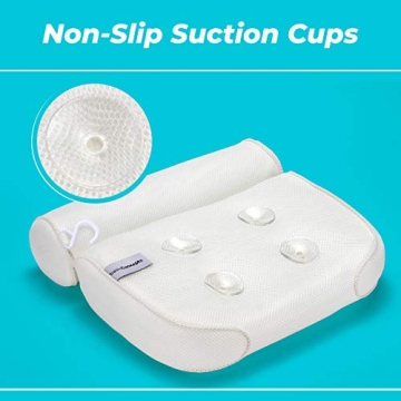 Ultimate Bathtub Pillow for Neck Support & Comfort