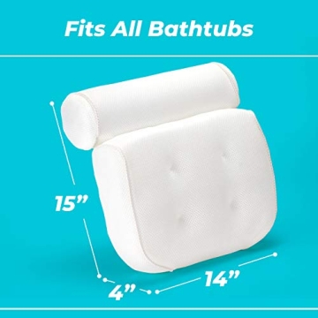 Ultimate Bathtub Pillow for Neck Support & Comfort