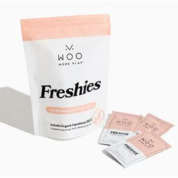 Woo More Play Freshies Wipes – All-Natural Feminine Care