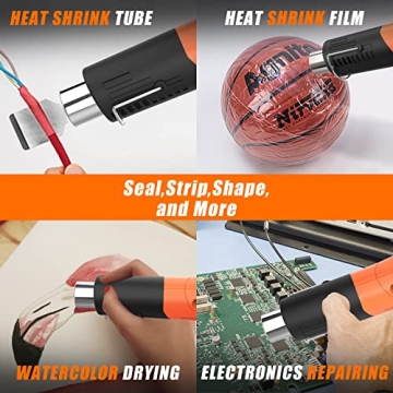 400W Mini Heat Gun Dual Temp Fast Heating DIY Crafts