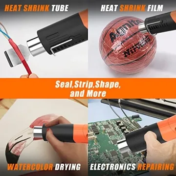 400W Mini Heat Gun Dual Temp Fast Heating DIY Crafts