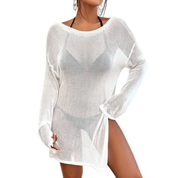 Bsubseach Crochet Swimsuit Coverup - Soft and Stylish Beach Cover Up for Women