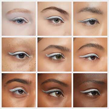 NYX PROFESSIONAL MAKEUP White Liquid Eyeliner, Vegan & Waterproof Formula