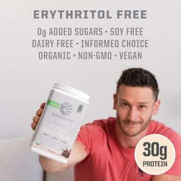 Sunwarrior Vegan Protein Powder with BCAAs | Organic Plant-Based