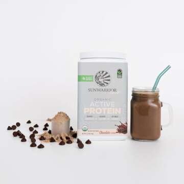 Sunwarrior Vegan Protein Powder with BCAAs | Organic Plant-Based