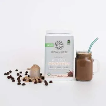 Sunwarrior Vegan Protein Powder with BCAAs | Organic Plant-Based