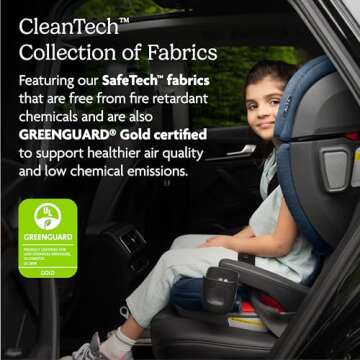 UPPAbaby Alta High Back Booster Seat with Safety Features