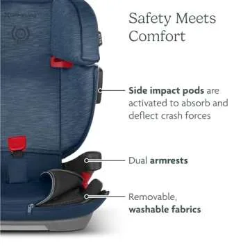 UPPAbaby Alta High Back Booster Seat with Safety Features