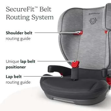 UPPAbaby Alta High Back Booster Seat with Safety Features