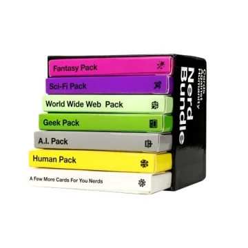 Cards Against Humanity Nerd Bundle - 6 Packs + 10 New Cards