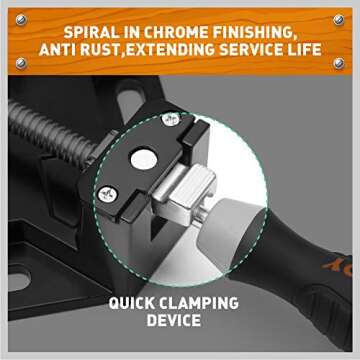 HORUSDY 90° Right Angle Clamps - Essential Tool for Precision