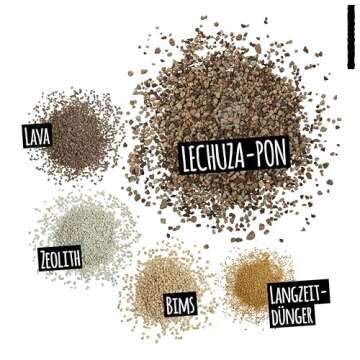 Lechuza 19561 PON Mineral Plant Substrate Potting Mix for Indoor Gardening