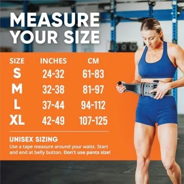 ProFitness Neoprene Weight Lifting Belt - Stylish & Supportive