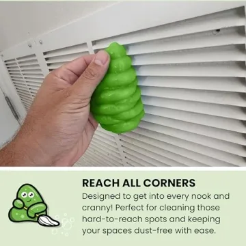 Apple Scented Slime Buddies Cleaning Gel for Detail