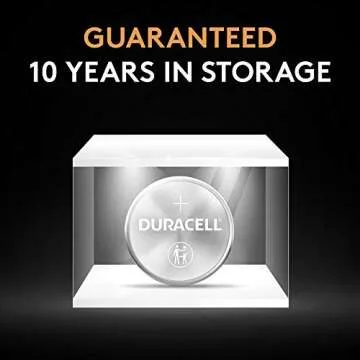 Duracell 1620 3V Lithium Battery, 1 Count Pack, Lithium Coin Battery for Medical and Fitness Devices, Watches, and more, CR Lithium 3 Volt Cell