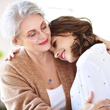 Elegant Iefil Butterfly Necklace for Moms Gift