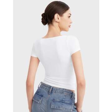 PUMIEY Trendy Summer Sweetheart Tops for Women