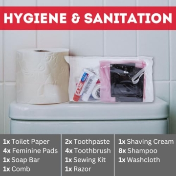 Urban Survival Bug Out Bag for 4 Person Emergency Supplies