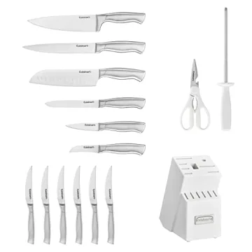 Cuisinart 15-piece Knife Set for Precise Cutting and Durability
