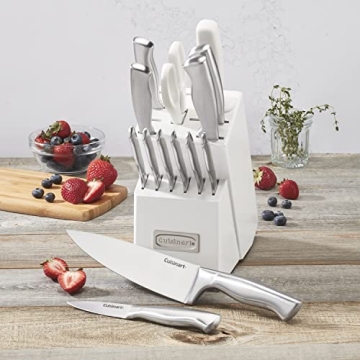 Cuisinart 15-piece Knife Set for Precise Cutting and Durability