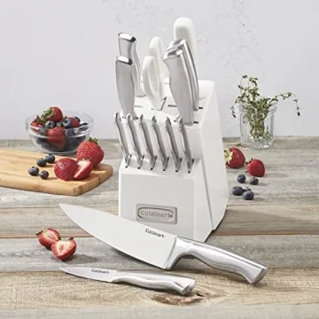 Cuisinart 15-piece Knife Set for Precise Cutting and Durability