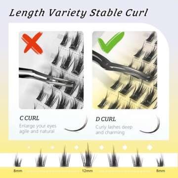 Shop LA MAESII Manga Lash Clusters for Natural Glam