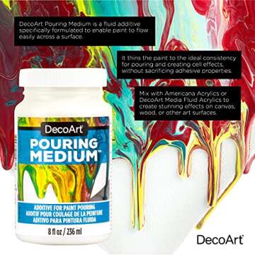 DecoArt Pouring Medium 16 Fl Oz (Pack of 1)