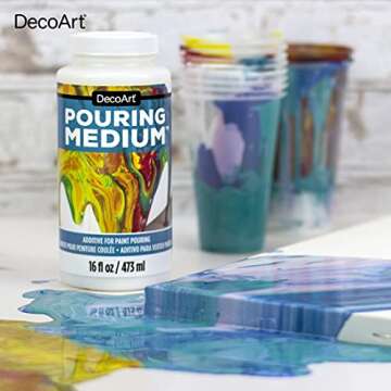 DecoArt Pouring Medium 16 Fl Oz (Pack of 1)