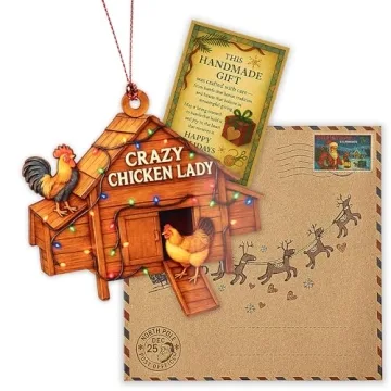 Unique Chicken Christmas Ornaments for Holiday Cheer