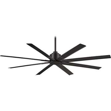 Minka-Aire F896-65-CL Xtreme H2O 65 Inch Outdoor Ceiling Fan with DC Motor in Coal Finish