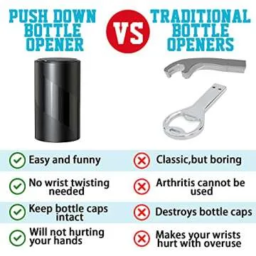 Magnetic Easy Use Bottle Opener - Perfect for Gifts