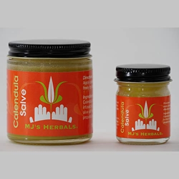 MJ’s Herbals Calendula Salve - Natural Skin Relief Balm