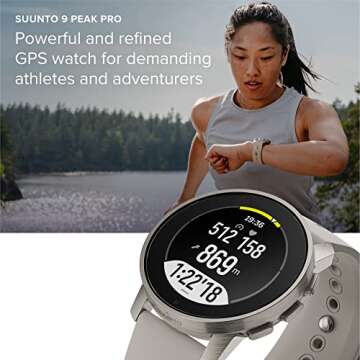 SUUNTO 9 Peak Pro GPS Sports Watch with 30 Days Battery Life
